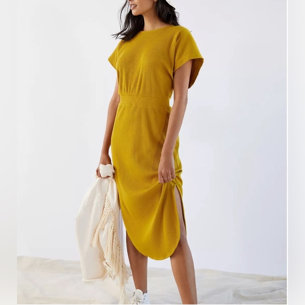 Daily Practice by Anthropologie Ribbed dress